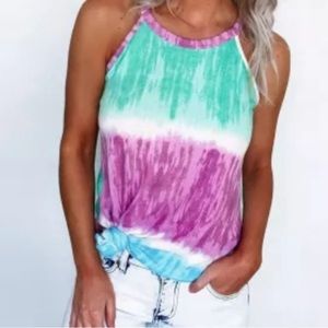 pretty racerback tank - like new